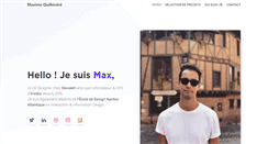 Desktop Screenshot of maximequillevere.com